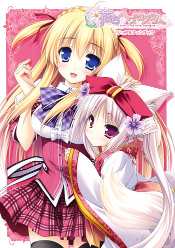 花色ヘプタグラム ビジュアルファンブックの表紙画像