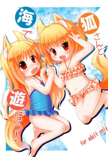 狐さんと海で遊ぼう!の表紙画像