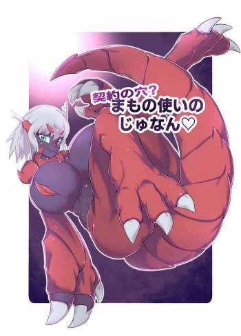 契約の穴!?まもの使いのじゅなんの表紙画像