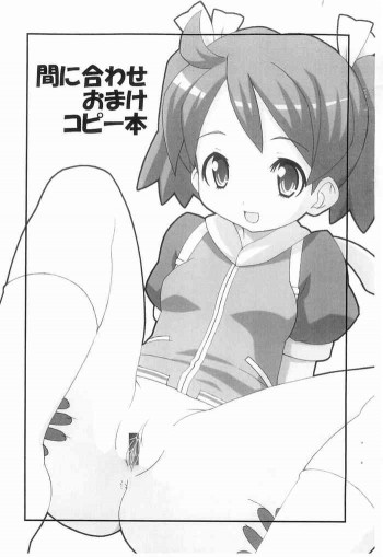 間に合わせおまけコピー本の表紙画像
