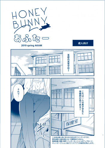 HONEY BUNNY あふたーの表紙画像