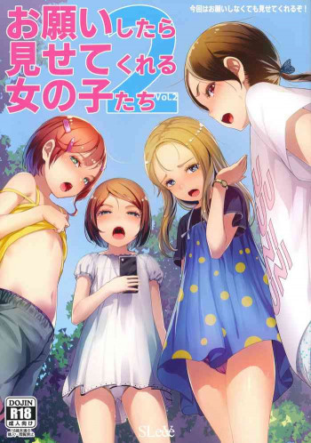 お願いしたら見せてくれる女の子たち vol.2の表紙画像
