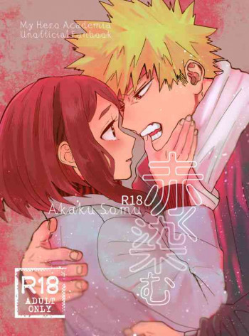 赤く染むの表紙画像