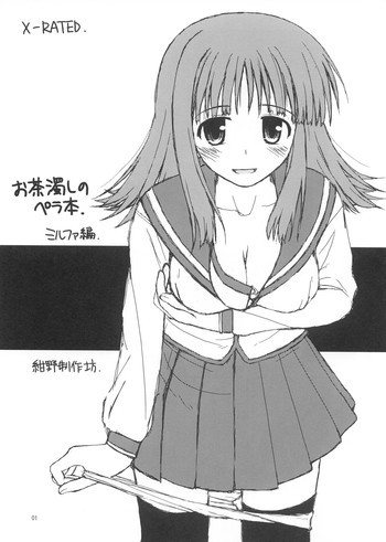 お茶濁しのペラ本 ミルファ編の表紙画像