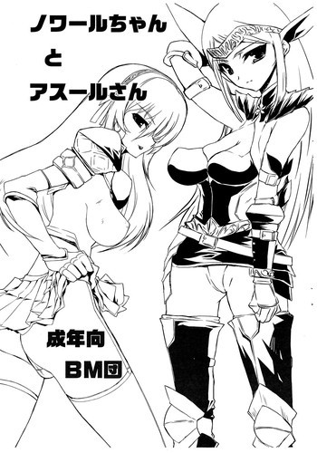 ノワールちゃんとアスールさんの表紙画像