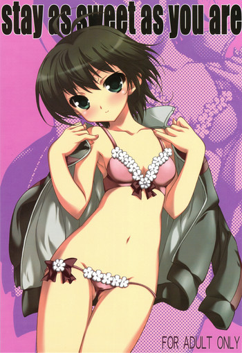 stay as sweet as you areの表紙画像