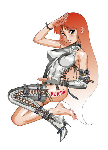 商業誌掲載済みフルカラー画集の表紙画像