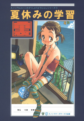 夏休みの学習の表紙画像