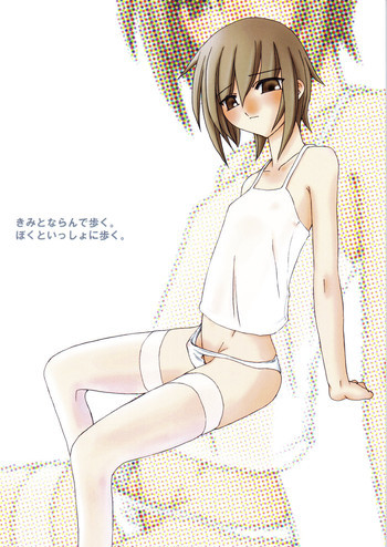 きみとならんで歩く。ぼくといっしょに歩く。の表紙画像