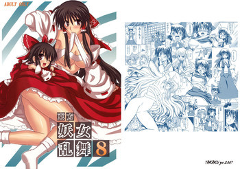 東方妖女乱舞8の表紙画像