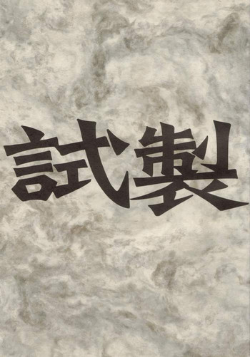 試製の表紙画像