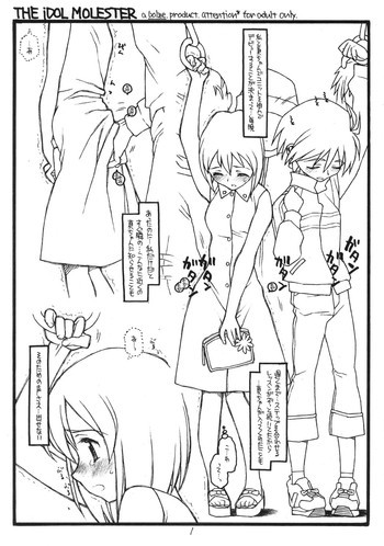 THE iDOL MOLESTER + おまけ本の表紙画像