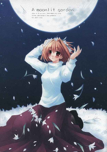 A moonlit gardenの表紙画像