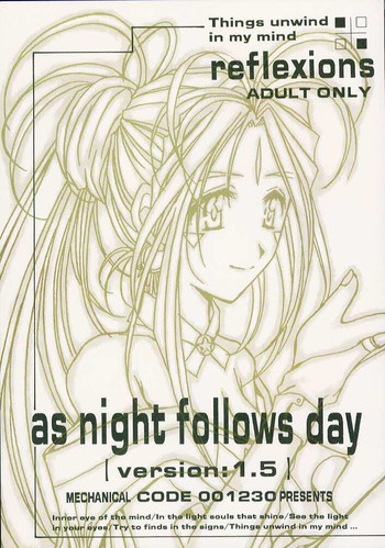 as night follows day version:1.5の表紙画像