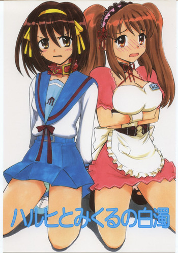 ハルヒとみくるの白濁の表紙画像