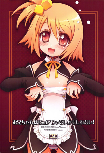 お兄ちゃんはピュアじゃないかもしれない!の表紙画像