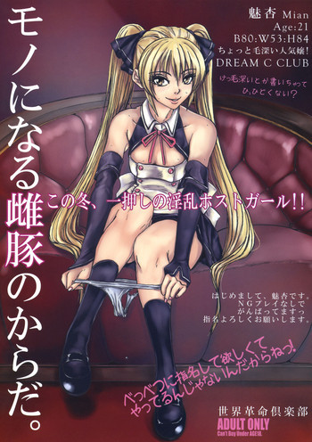 モノになる雌豚のからだ。の表紙画像
