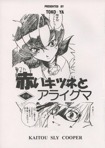 赤いキツネとアライグマの表紙画像