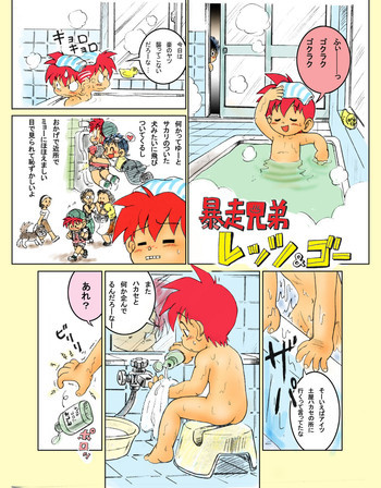 Mitsui Jun - Bousou Kyoudai Retsu & Goの表紙画像