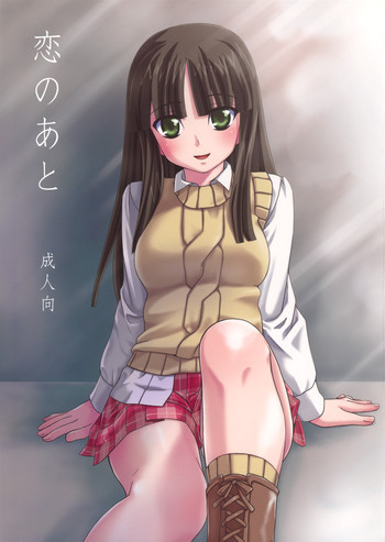 恋のあとの表紙画像