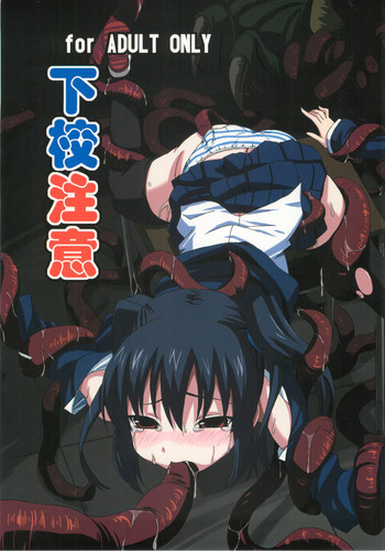 下校注意の表紙画像