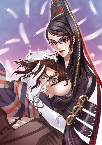 Carnelian Art Book Bayonettaの表紙画像