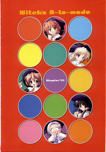 Majokko A La Mode - Visual Fan Book.rarの表紙画像