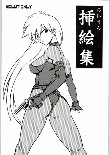 らいうん挿絵集の表紙画像