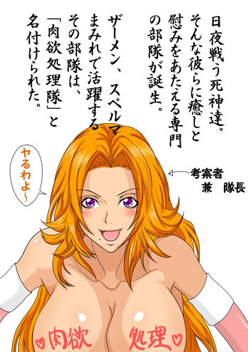 肉欲処理隊～ブ○ーチ～の表紙画像