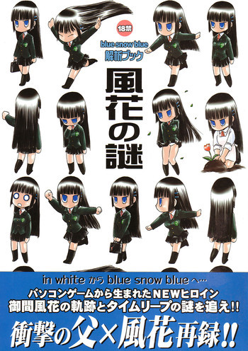 blue snow blue 解析ブック 風花の謎の表紙画像