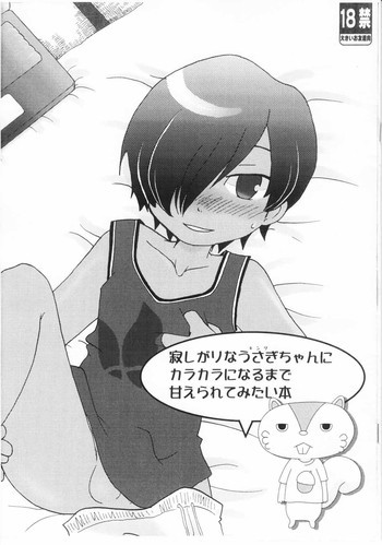 寂しがりのウサギちゃんにカラカラになるまで甘えられてみたい本の表紙画像