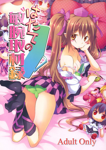はたての敏腕取材録の表紙画像