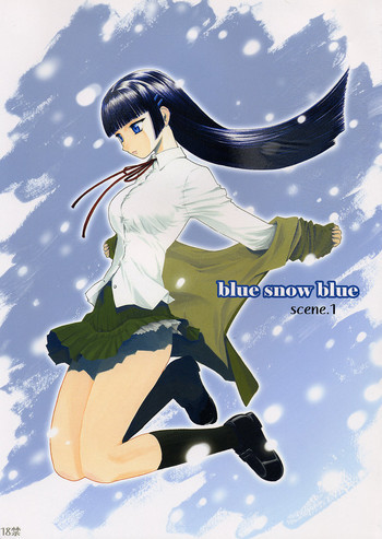 blue snow blue scene.1の表紙画像
