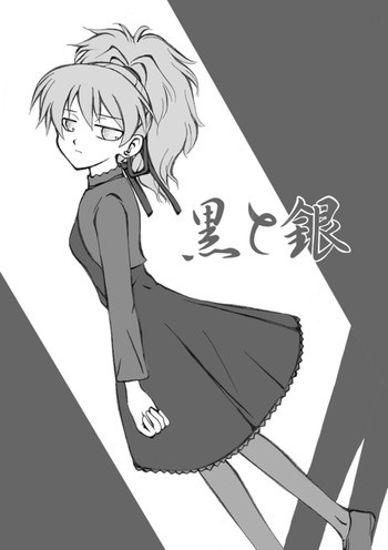 黒と銀の表紙画像