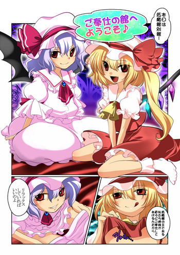 ご奉仕の館へようこそ♪の表紙画像