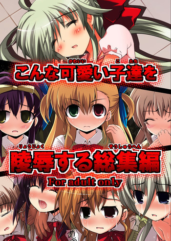 こんな可愛い子達を陵辱する総集編の表紙画像