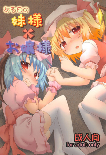 ある日の妹様×お嬢様の表紙画像