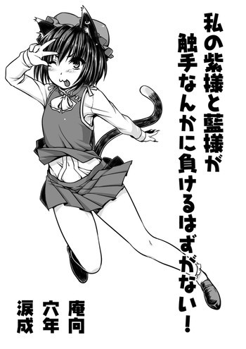 私の紫様と藍様が触手なんかに負けるはずがない！の表紙画像