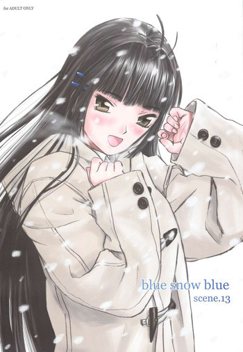 blue snow blue scene.13の表紙画像