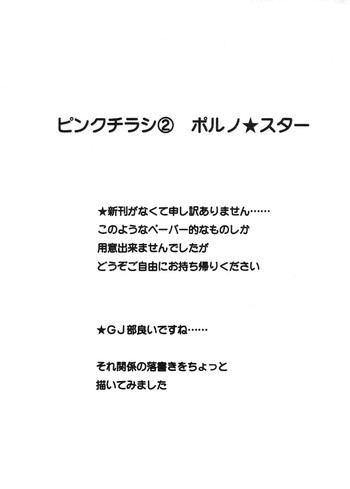 ピンクチラシ2の表紙画像