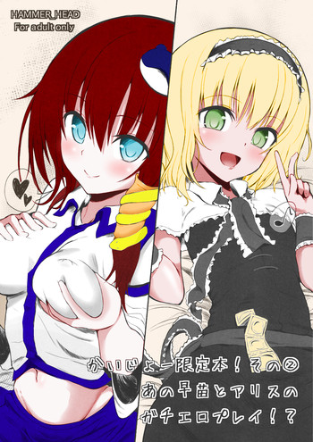 かいじょー限定本! その② あの早苗とアリスのガチエロプレイ！？の表紙画像