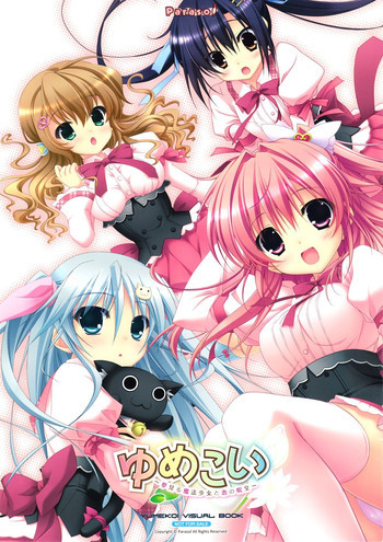 ゆめこい VISUAL BOOKの表紙画像
