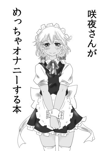 咲夜さんがめっちゃオナニーする本の表紙画像