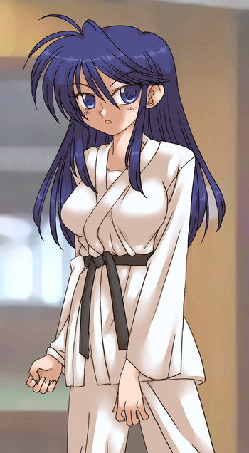 空手部の二人の表紙画像