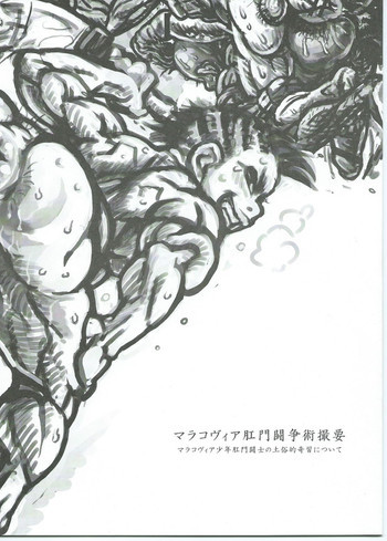 マラコヴィア肛門闘争術概要 マラコヴィア少年肛門闘士の土俗的奇習についての表紙画像