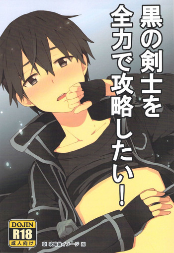 黒の剣士を全力で攻略したい!の表紙画像