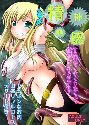 精神崩壊するまでくすぐりまくって陵辱してみるテスト Vの表紙画像