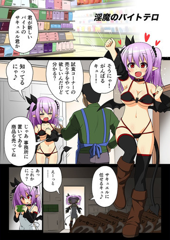 淫魔のバイトテロの表紙画像