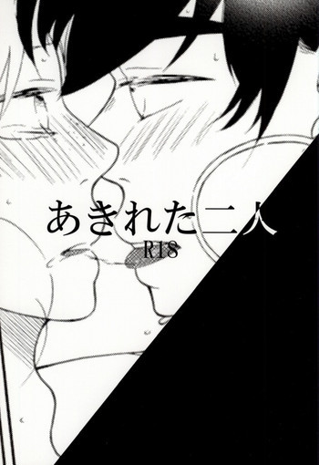 あきれた二人の表紙画像